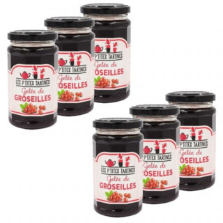 Lot 6x Gelée de groseilles - Pot 270g