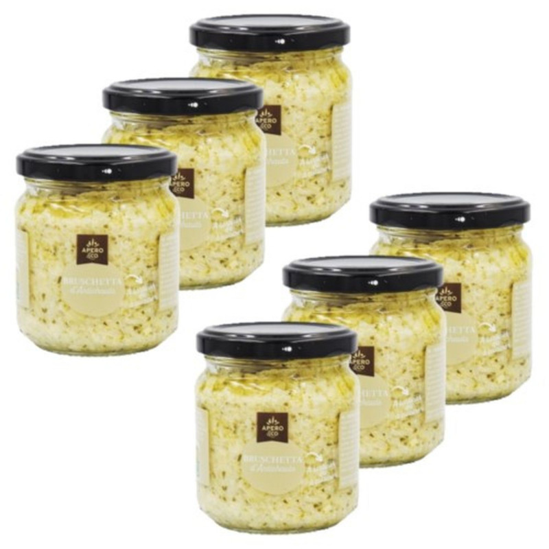 Lot 6x Bruschetta d'artichauts - Pot 190g