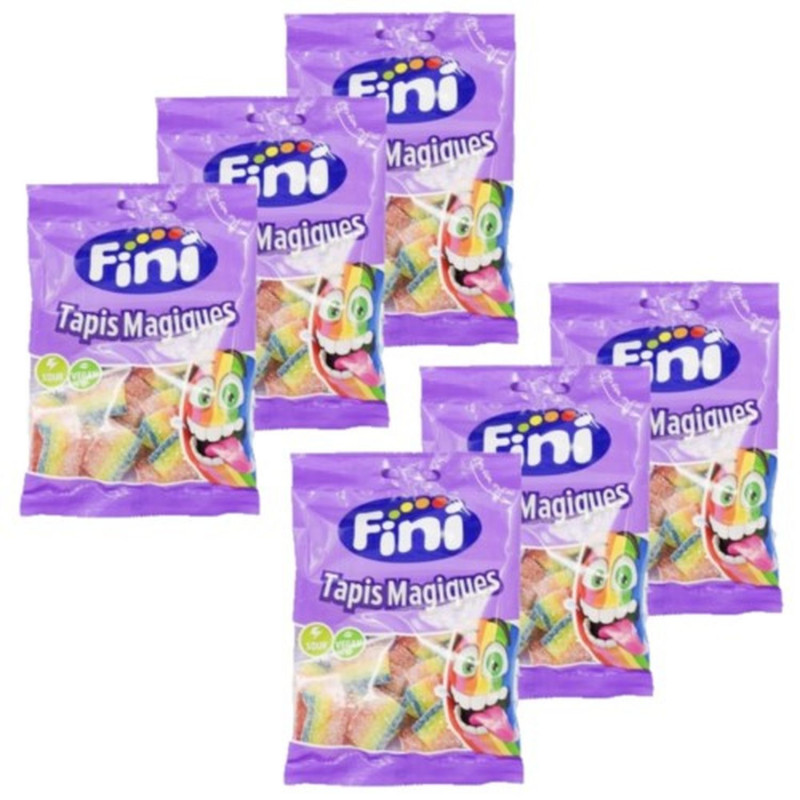 Lot 6x Tapis magiques - Halal - Sachet 90g