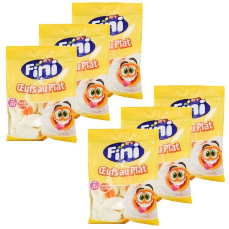 Lot 6x Œufs au plat - Halal - Sachet 90g