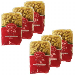Lot 6x Pâtes Eliche n°35 - Paquet 500g