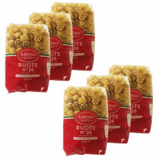 Lot 6x Pâtes Ruote n°26 - Paquet 500g