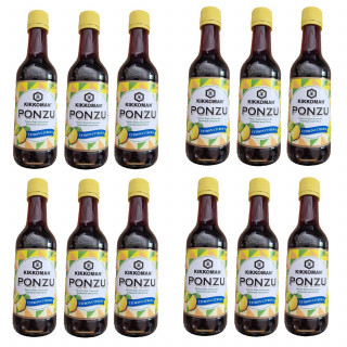 Lot 12x Sauce ponzu - Bouteille 250ml