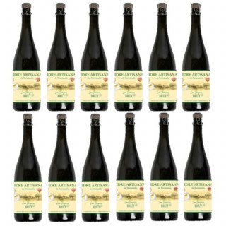 Lot 12x Cidre brut artisanal - Bouteille 750ml