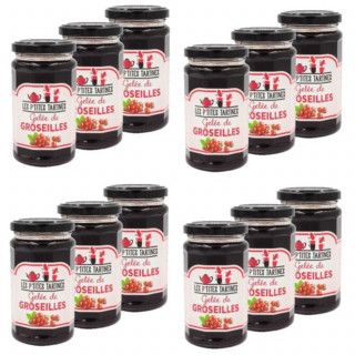 Lot 12x Gelée de groseilles - Pot 270g