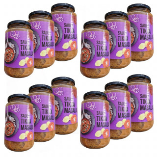 Lot 12x Sauce tikka masala - Pot 400g