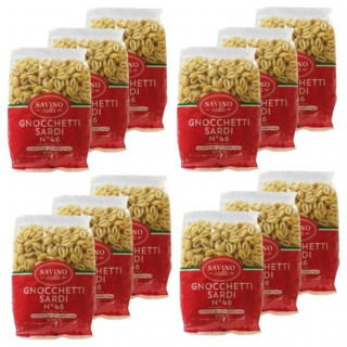 Lot 12x Pâtes Gnocchetti Sardi n°46 - Paquet 500g
