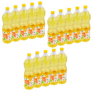 Lot 15x Huile de tournesol - Bouteille 1L