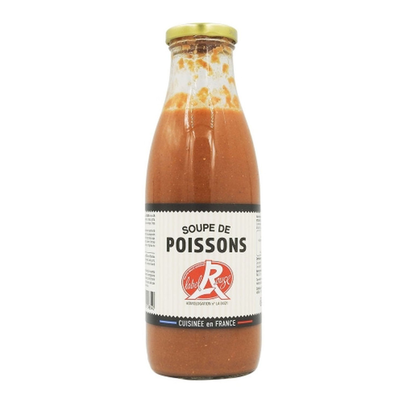 Soupe de poissons Label Rouge - Bouteille 750ml