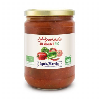 Piperade au piment BIO - Bocal 520g