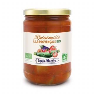 Lot 3x Ratatouille à la provençale BIO - Bocal 520g