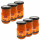 Lot 6x Sauce poivrons aubergines parmesan - Bocal 190g