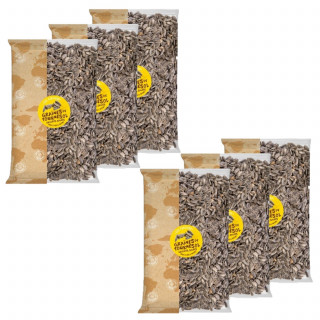 Lot 6x Graines de tournesol grillées salées - Paquet 500g