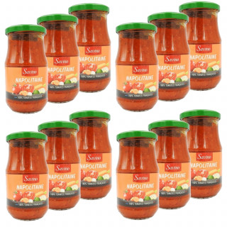 Lot 12x Sauce napolitaine - Bocal 350g