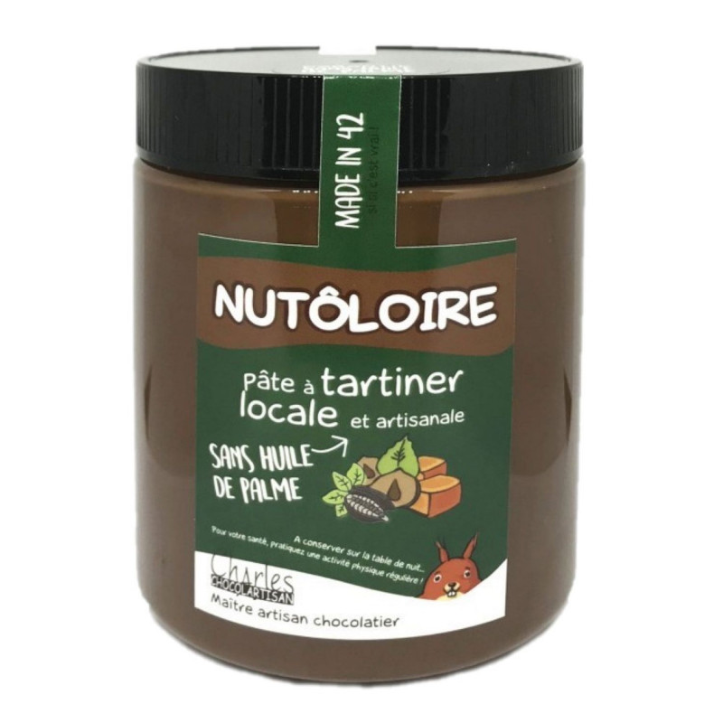 Pâte à tartiner noisette et caramel Nutôloire - Pot 570g