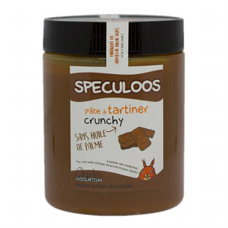 Lot 3x Pâte à tartiner spéculoos crunchy - Pot 570g