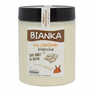 Lot 12x Pâte à tartiner chocolat blanc Bianka - Pot 570g