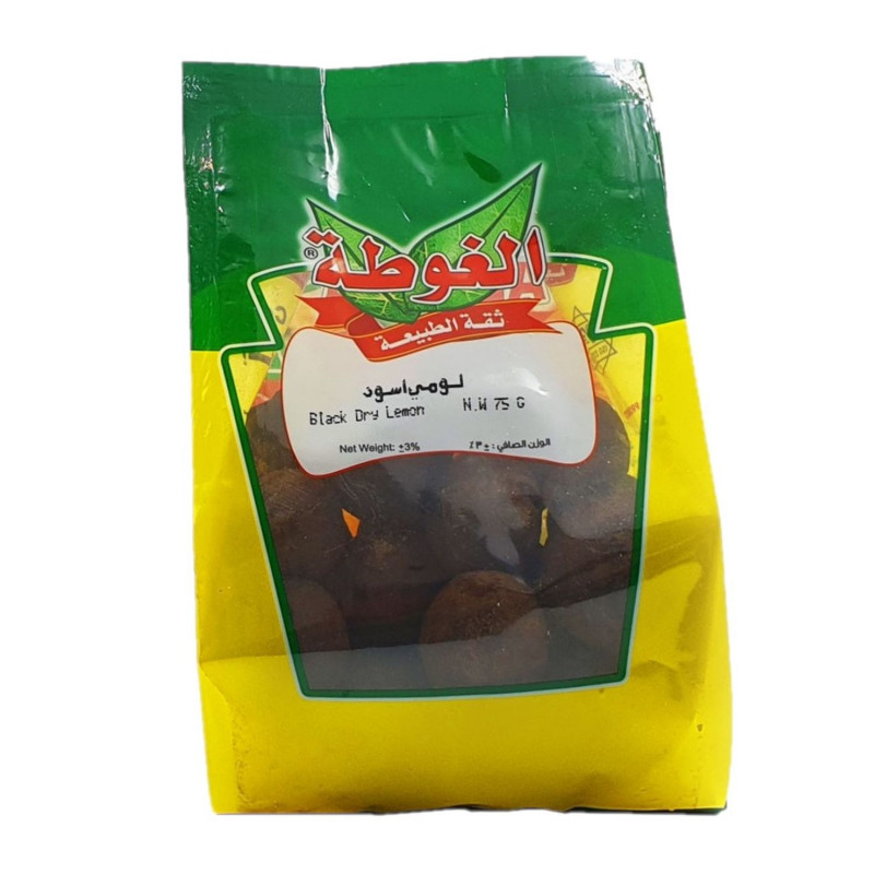 Citrons noirs séchés Loomi - Halal - Sachet 75g