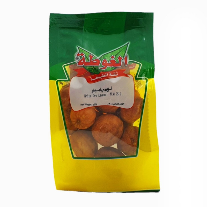 Citrons blancs séchés Loomi - Halal - Sachet 75g