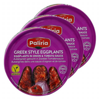 Lot 3x Aubergines à la grecque - Conserve 280g