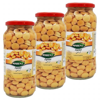Lot 3x Lupins - Bocal 540g