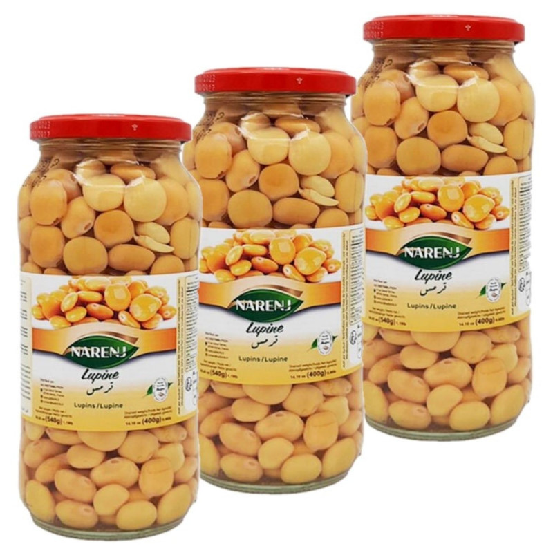 Lot 3x Lupins - Bocal 540g