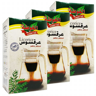 Lot 3x Réglisse à infuser prêt à l'emploi - 20 doses - Boîte 150g