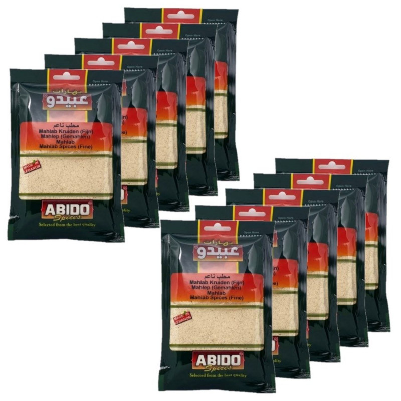Lot 10x Epices Mahlab moulues - Sachet 50g