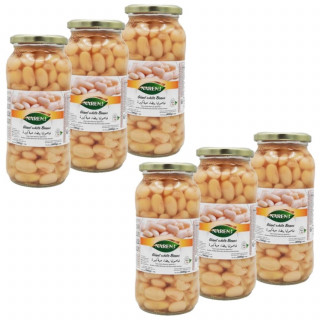 Lot 6x Haricots géants - Bocal 540g