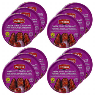 Lot 12x Aubergines à la grecque - Conserve 280g