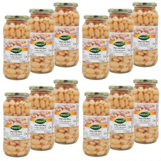 Lot 12x Haricots géants - Bocal 540g