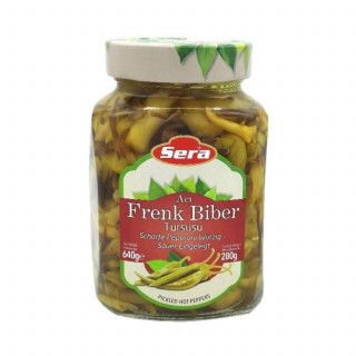 Lot 12x Piments forts marinés - Bocal 640g