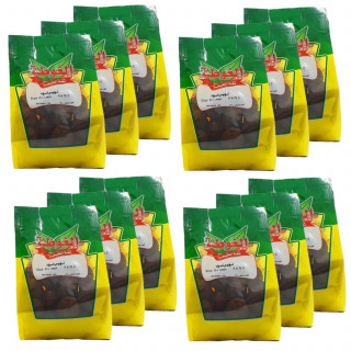 Lot 12x Citrons noirs séchés Loomi - Halal - Sachet 75g