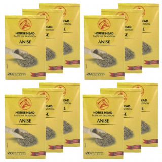 Lot 12x Thé à l'anis - 20 sachets - Boîte 40g