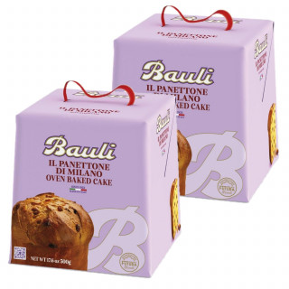 Lot 2x Panettone classique - Boîte 500g