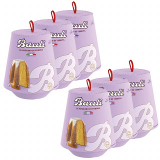 Lot 6x Pandoro classique - Boîte 500g