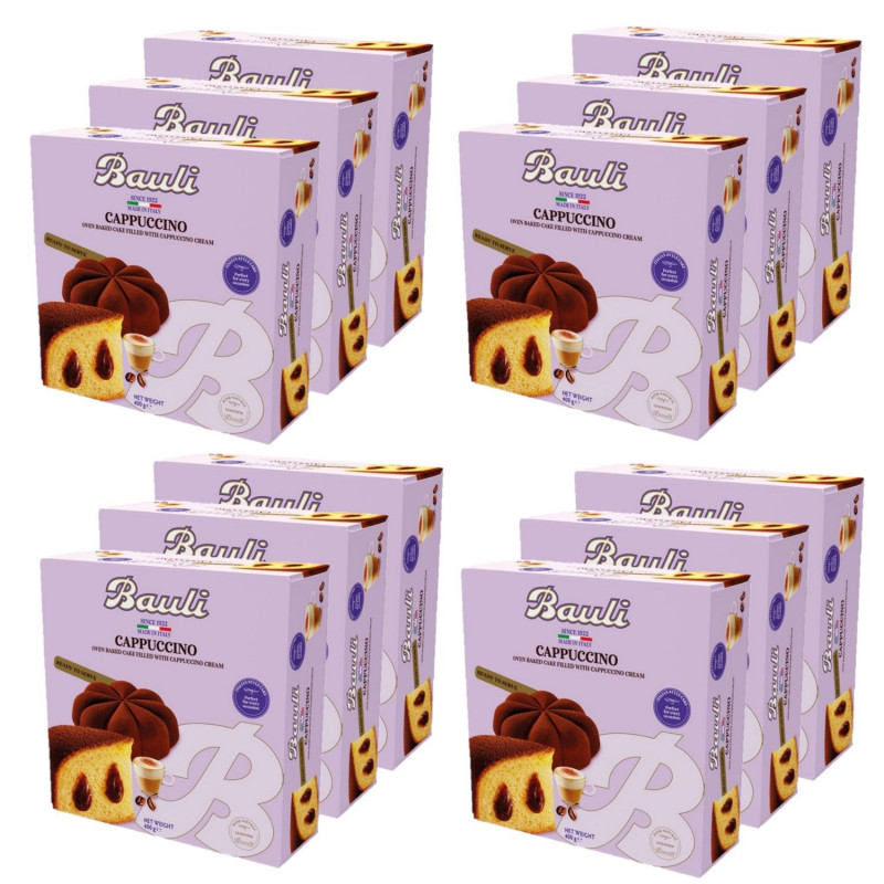 Lot 12x Torta cappuccino - Boîte 400g