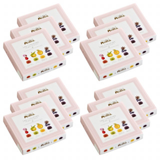 Lot 12x Coffret de pâtes de fruits Excellence Les Créatives - Boîte 200g