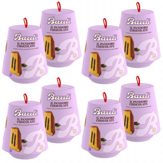 Lot 8x Pandoro à la crème chocolat - Boîte 750g