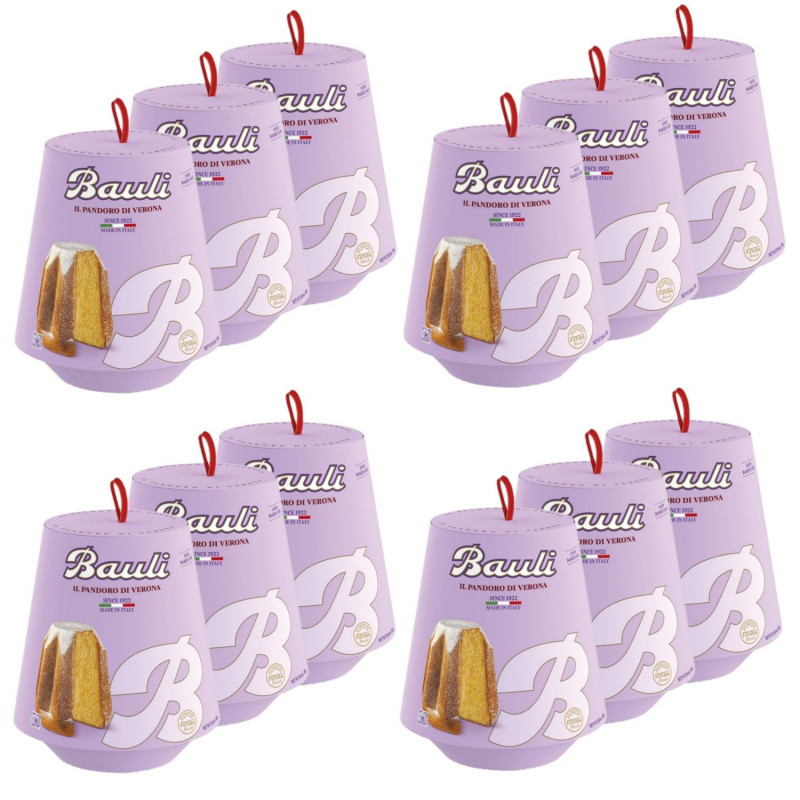 Lot 12x Pandoro mignon - Boîte 100g