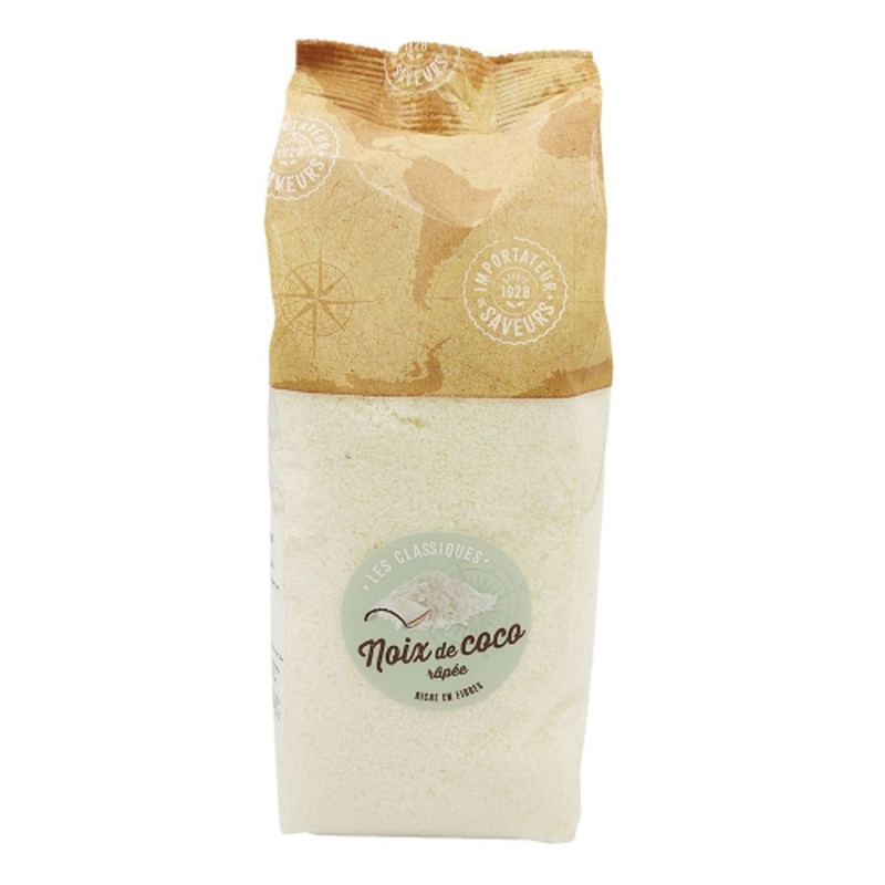Noix De Coco Râpée – Les Epices DeLACO – Fruits Séchés, Sachet Refermable