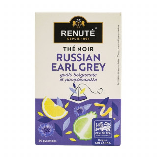 Lot 2x Thé noir Russian earl grey - Boîte 32g