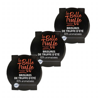 Lot 3x Brisures de truffe d'été - Pot 25g