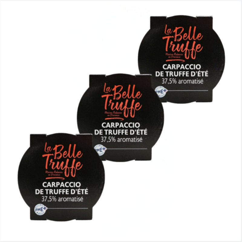 Lot 3x Carpaccio de truffe d'été - Pot 40g
