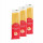 Lot 3x Pâtes Spaghetti n°71 cuisson express - Paquet 500g