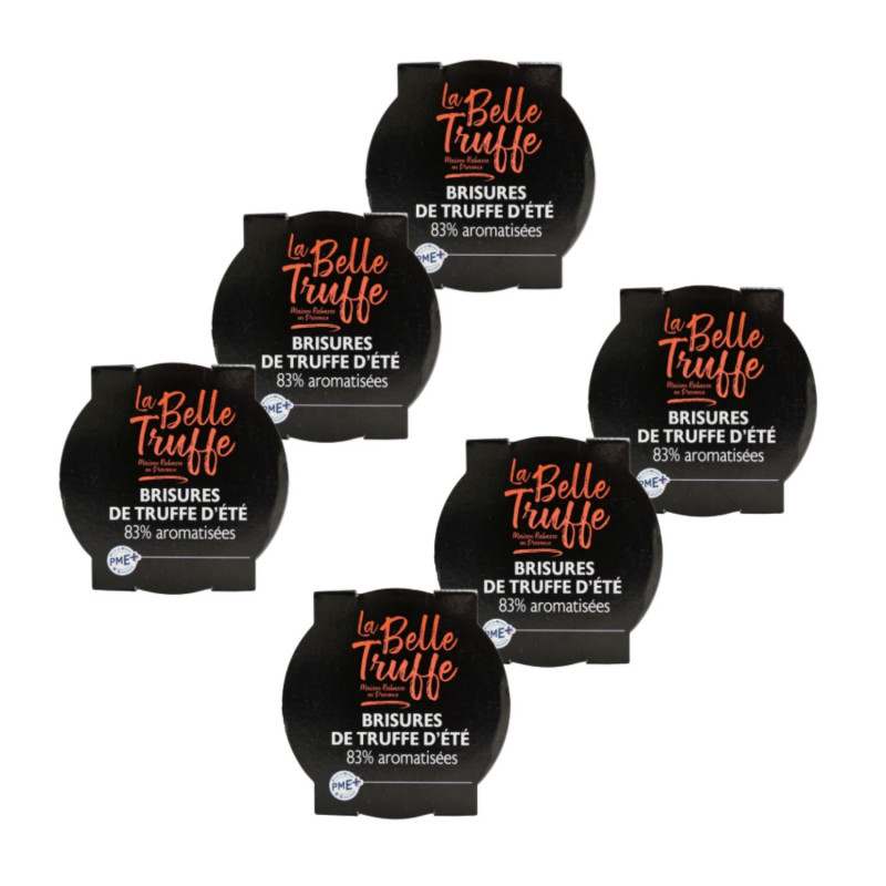 Lot 6x Brisures de truffe d'été - Pot 25g