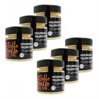 Lot 6x Houmous à la truffe d'été - Pot 100g