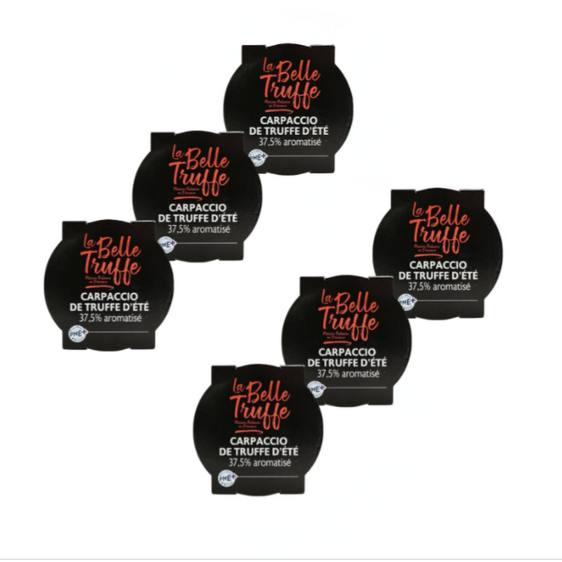 Lot 6x Carpaccio de truffe d'été - Pot 40g