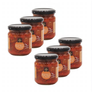 Lot 6x Bruschetta piquillo, mangue et Jalapeño - Pot 190g