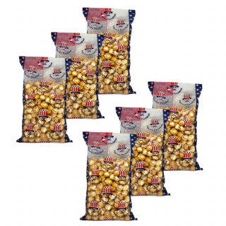 Lot 6x Popcorn caramélisé - Paquet 200g